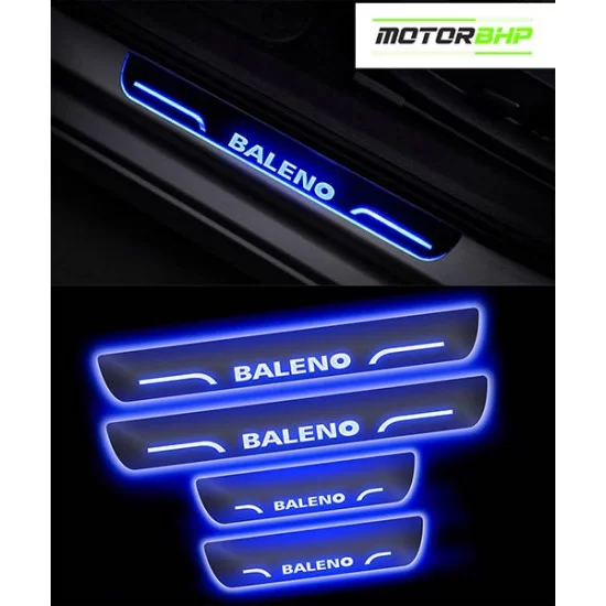 Led door sill guard baleno outlet price